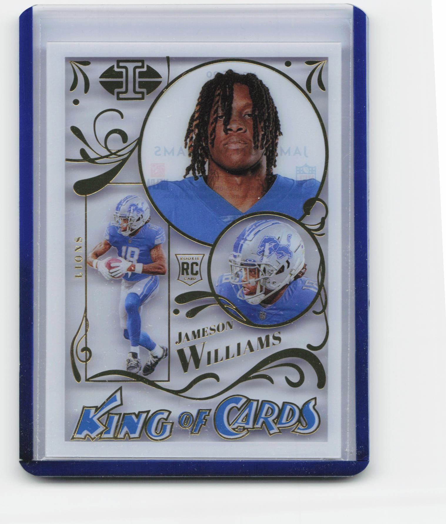 2022 Panini Illusions #KC-20 Jameson Williams King of Cards