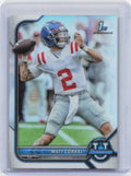 2021-22 Bowman University #5 Matt Corral Chrome Refractors