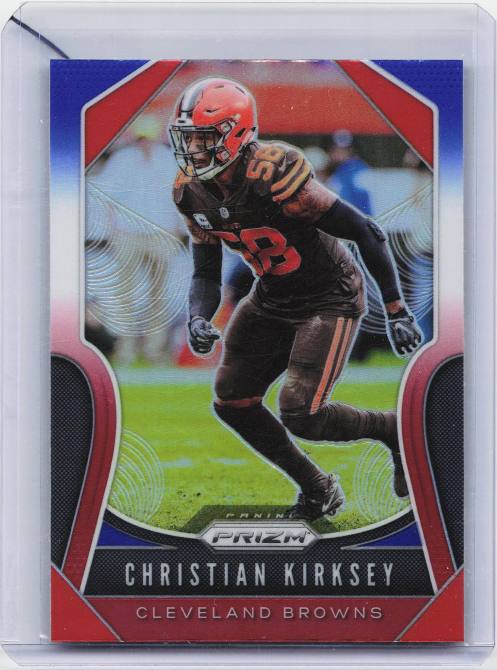 2019 Panini Prizm #92 Christian Kirksey Red White and Blue