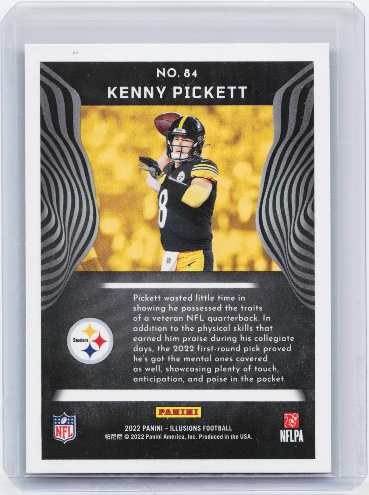 2022 Panini Illusions #84 Kenny Pickett Retail