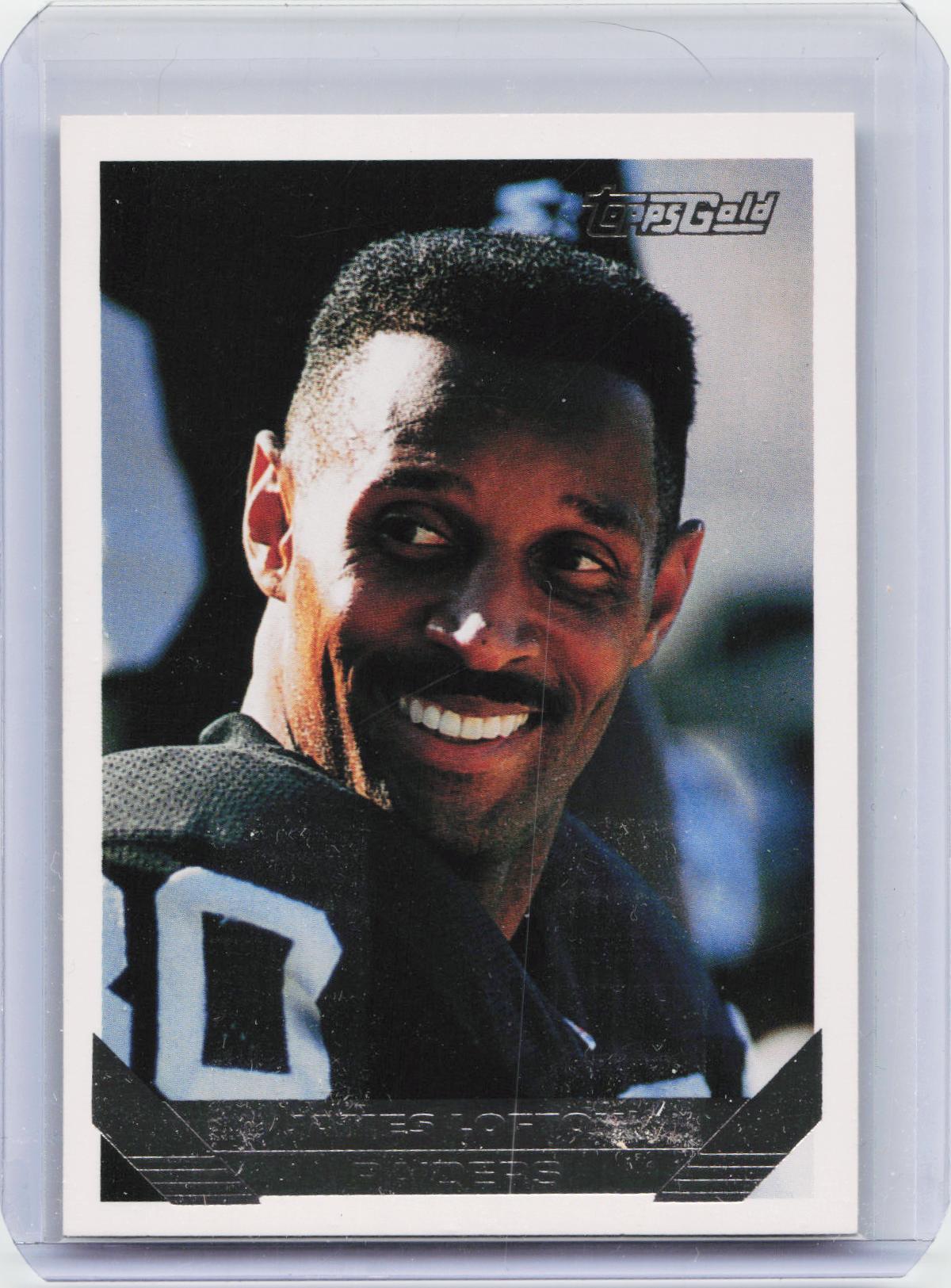 1993 Topps #345 James Lofton Gold