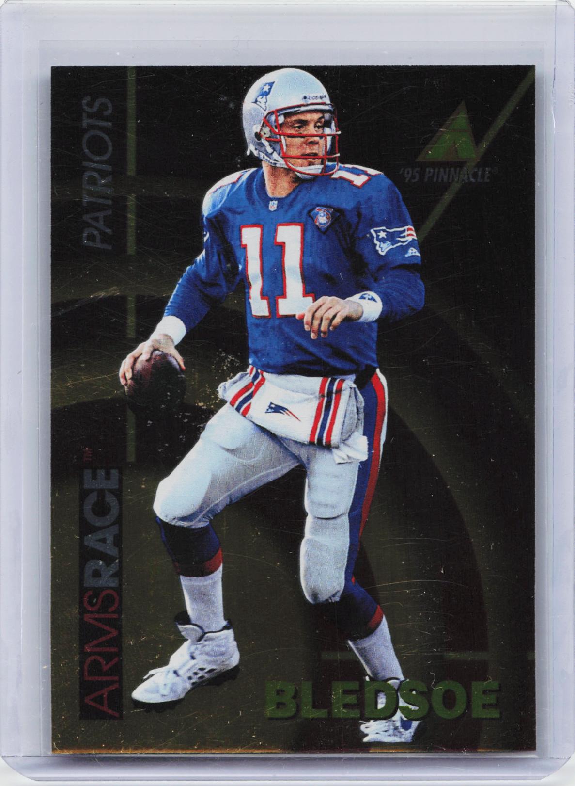 1995 Pinnacle Club Collection #11 Drew Bledsoe Arms Race