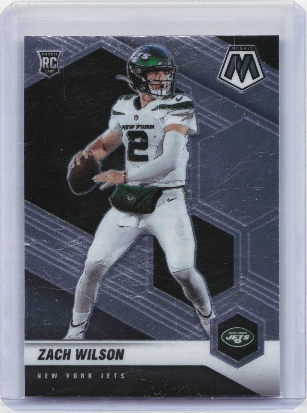2021 Panini Mosaic #302 Zach Wilson
