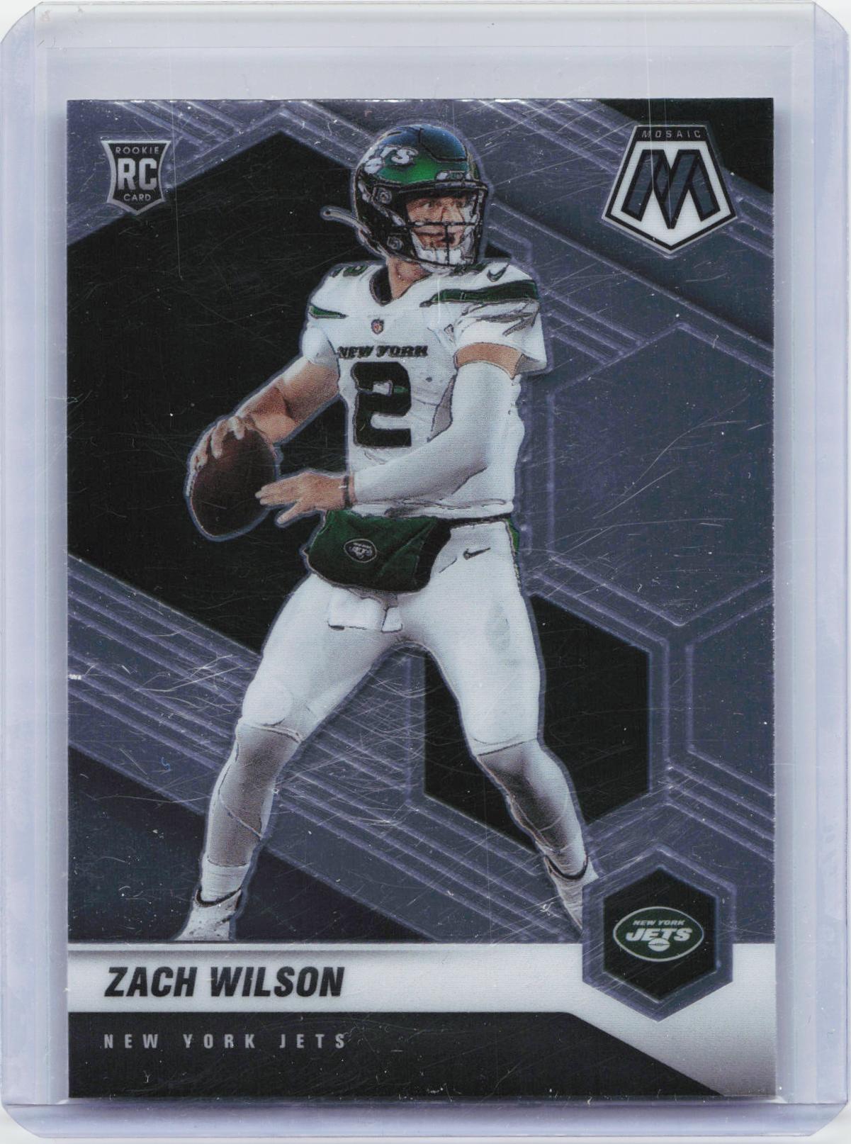 2021 Panini Mosaic #302 Zach Wilson