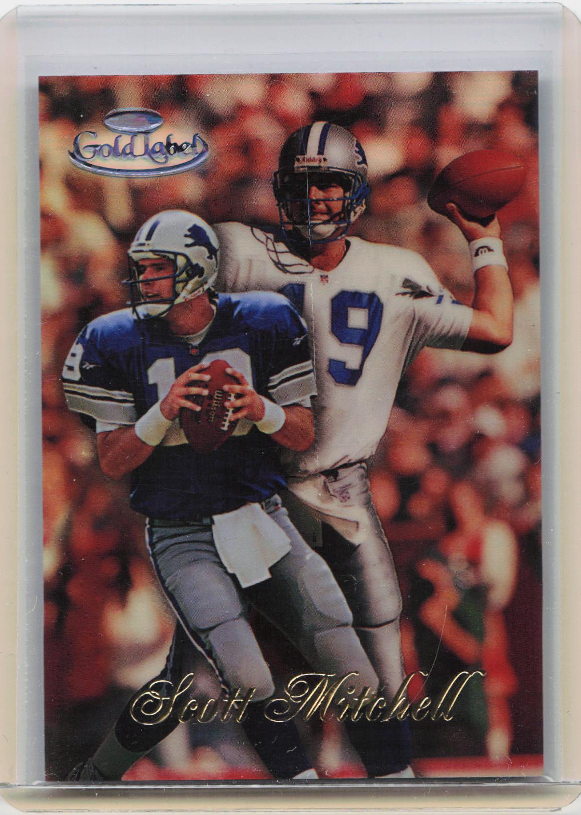 1998 Topps Gold Label #58 Scott Mitchell