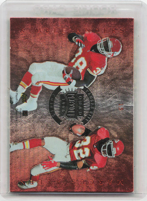 1996 Playoff Absolute #15 Marcus Allen Anders Lake Dawson Tamarick Vanover