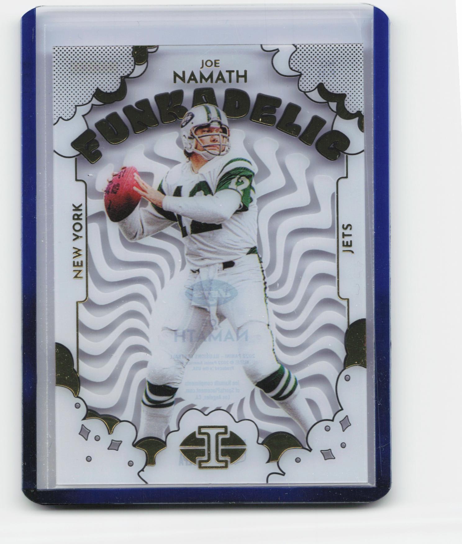 2022 Panini Illusions #F-11 Joe Namath Funkadelic