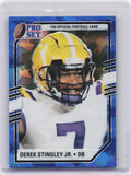 2022 Pro Set Draft #PSP-DS1 Derek Stingley Jr. Portraits Prismatic Blue