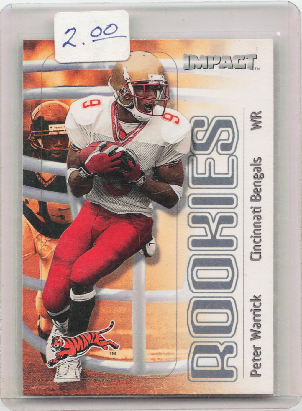 2000 Impact #117 Peter Warrick