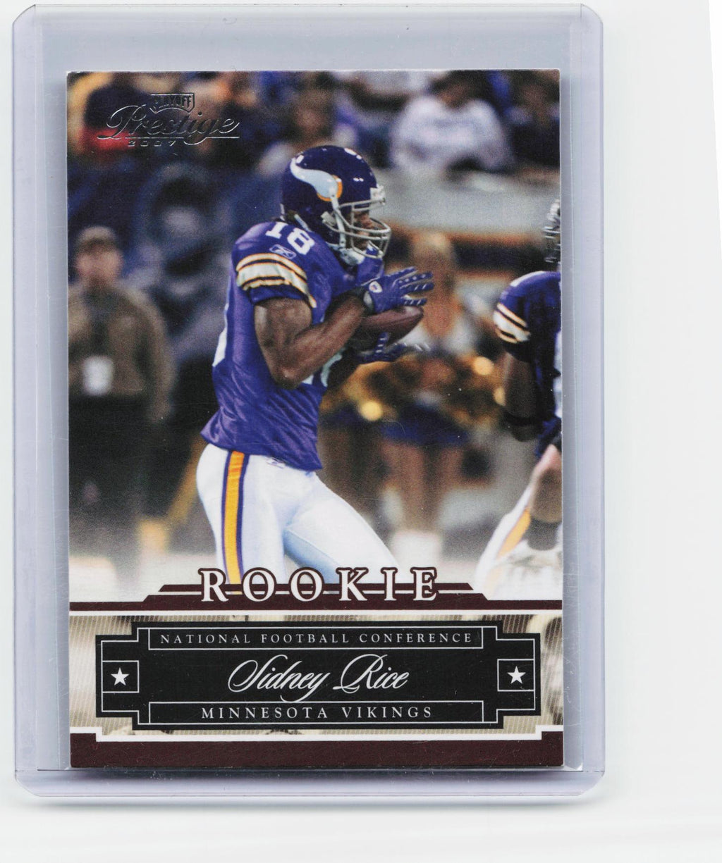 2008 Playoff Prestige #166 Sidney Rice Rookie Review