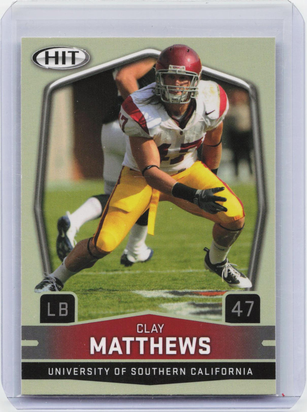 2009 SAGE HIT #47 Clay Matthews Silver