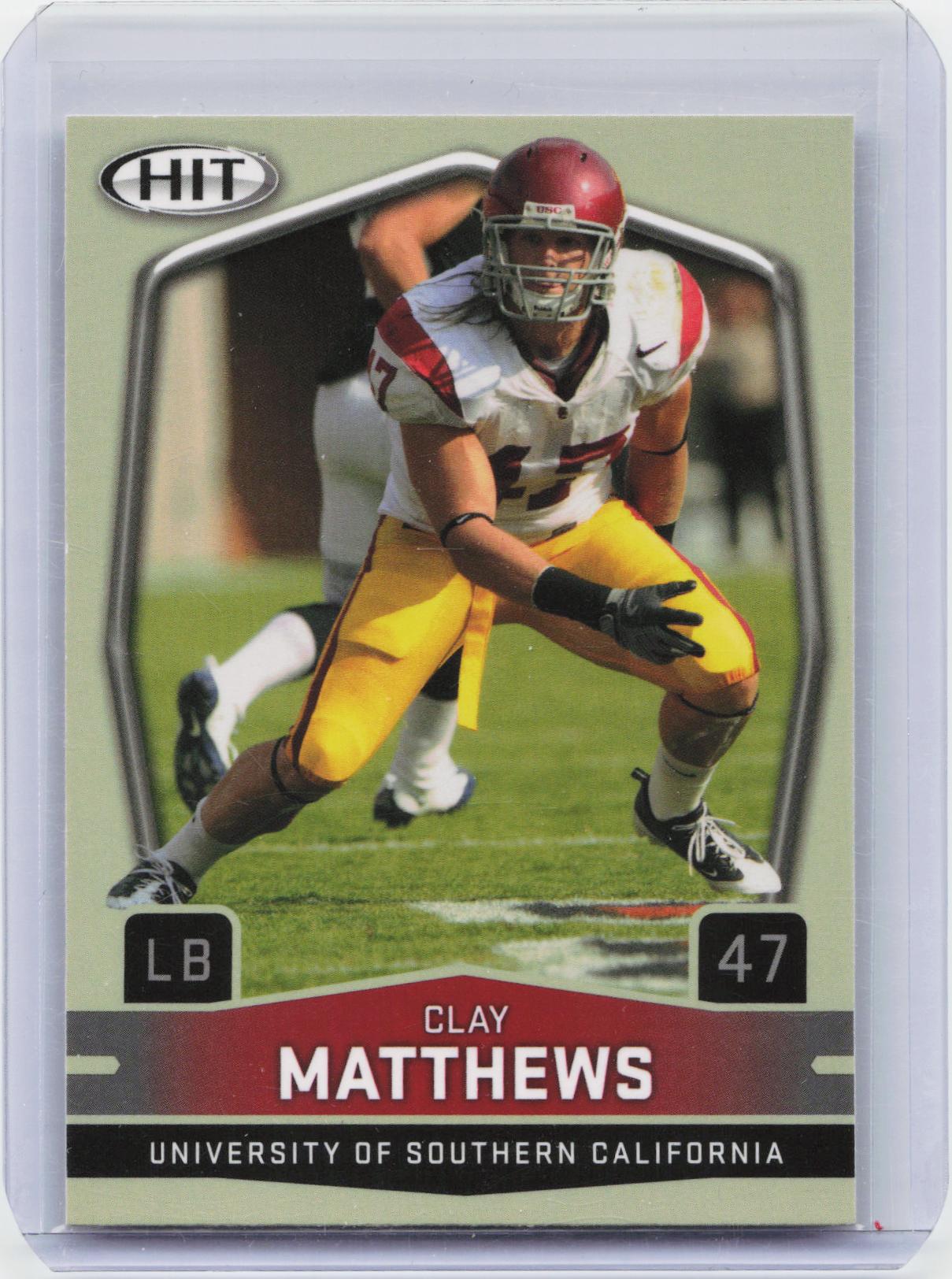 2009 SAGE HIT #47 Clay Matthews Silver