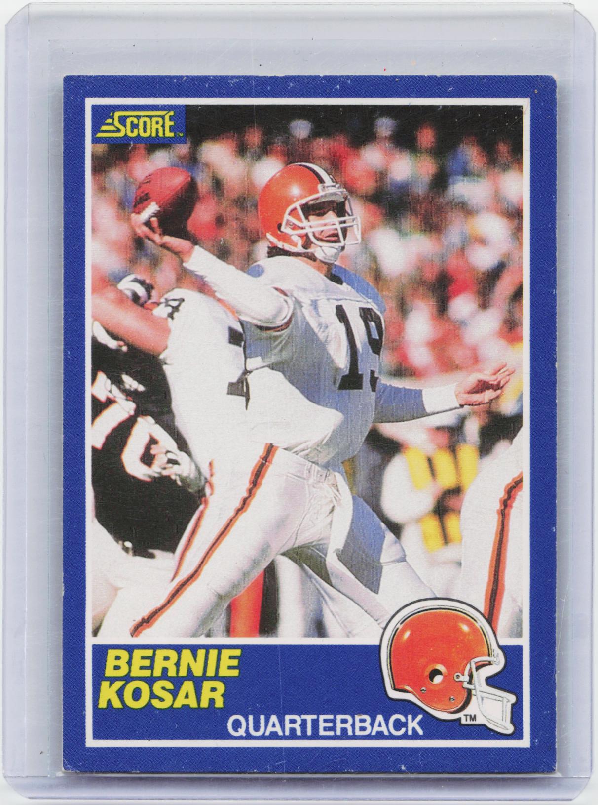 1989 Score #9 Bernie Kosar