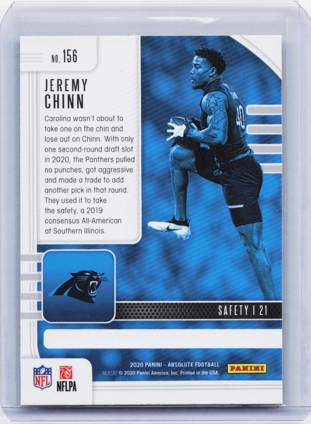 2020 Panini Absolute #156 Jeremy Chinn Retail