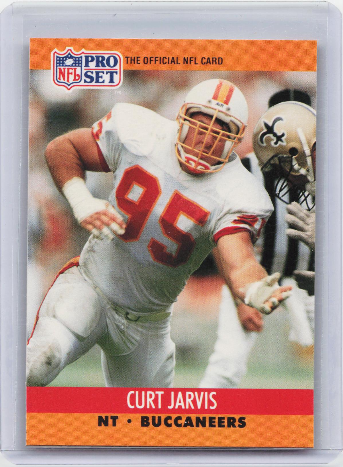 1990 Pro Set #657a Curt Jarvis