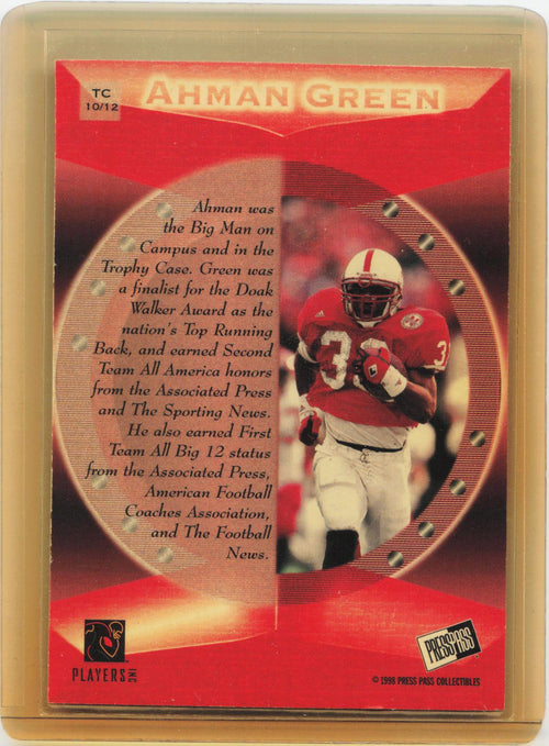 1998 Press Pass #TC10 Ahman Green Trophy Case