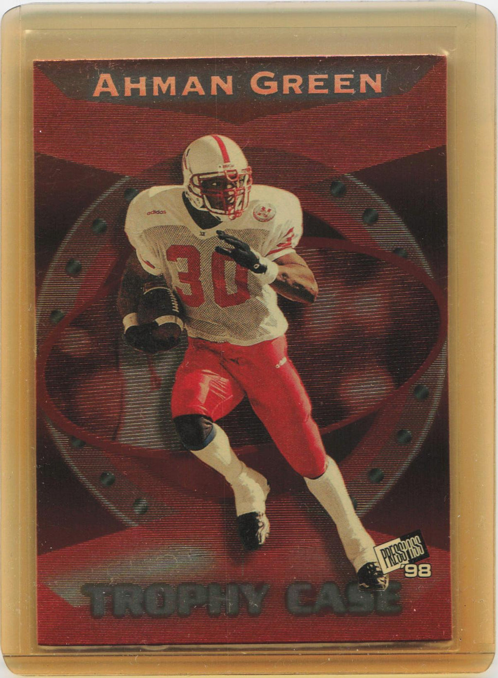 1998 Press Pass #TC10 Ahman Green Trophy Case