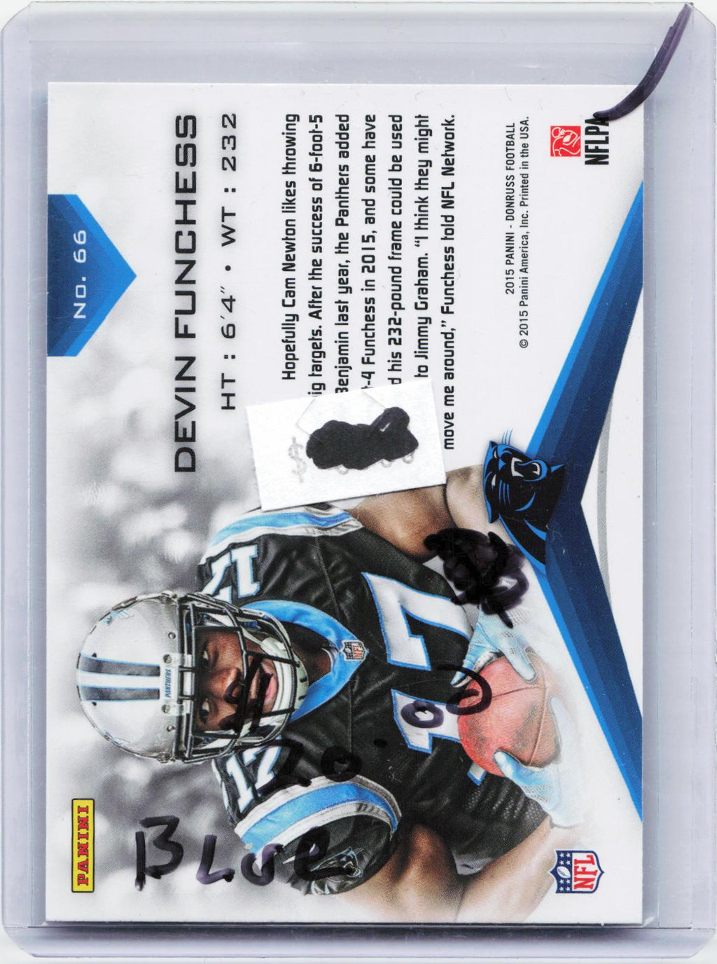 2015 Donruss #66 Devin Funchess Elite