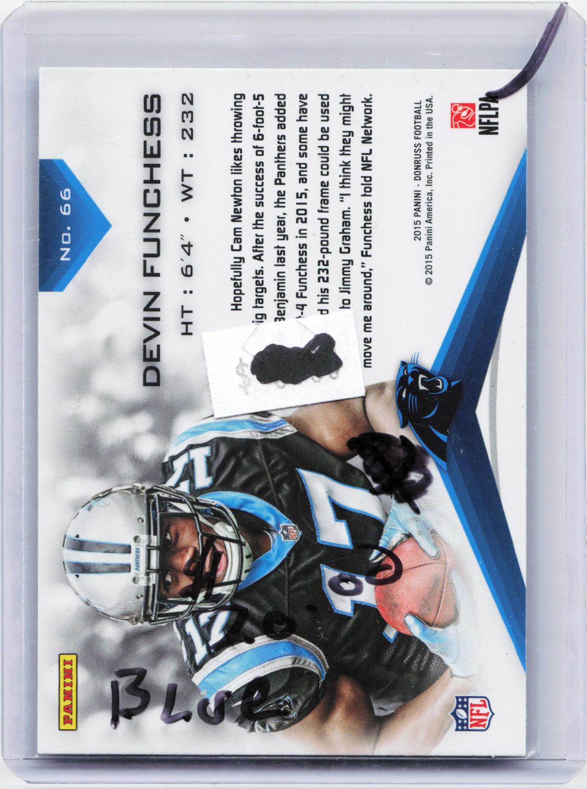 2015 Donruss #66 Devin Funchess Elite