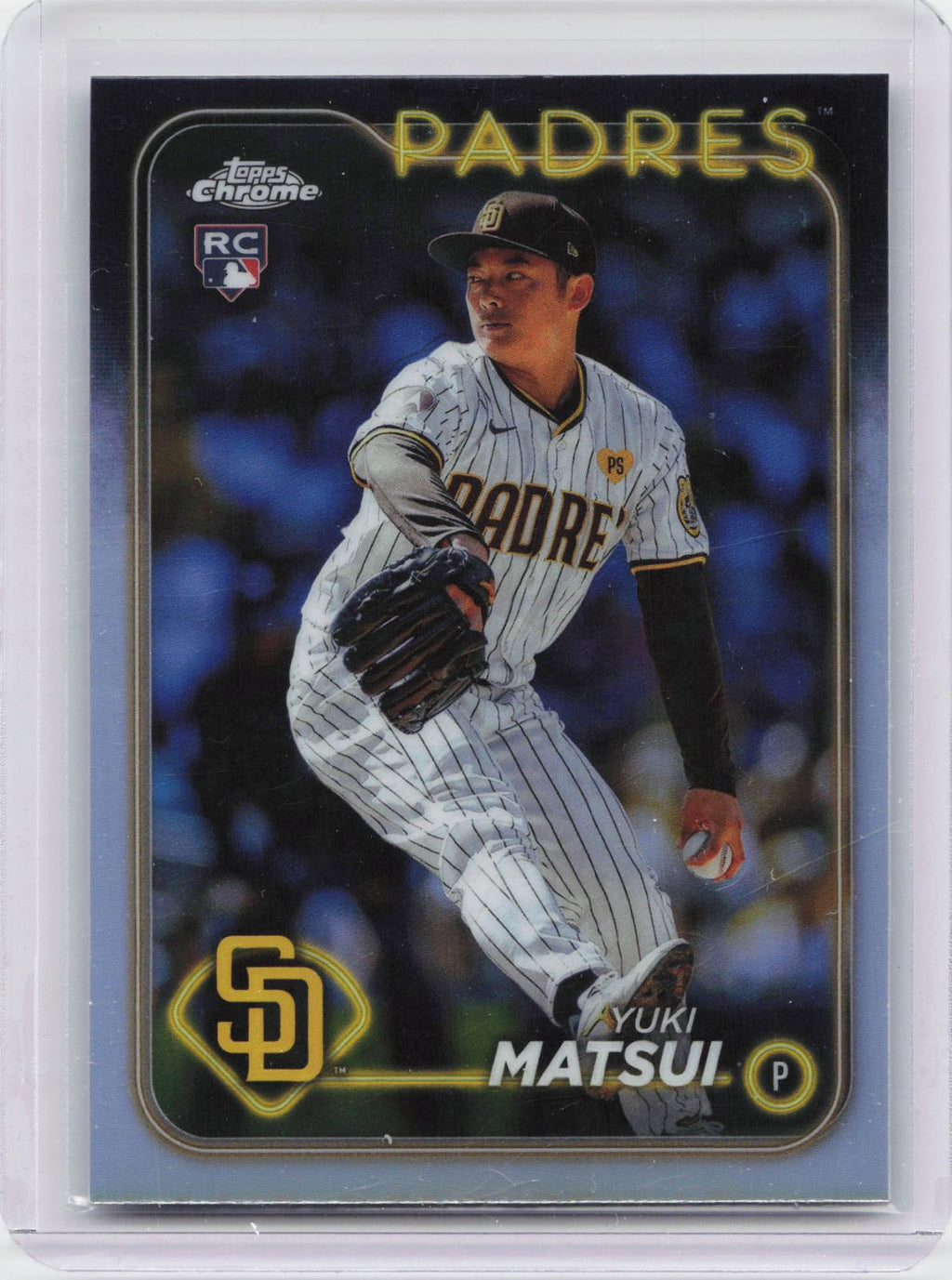 2024 Topps Chrome #116 Yuki Matsui Refractors