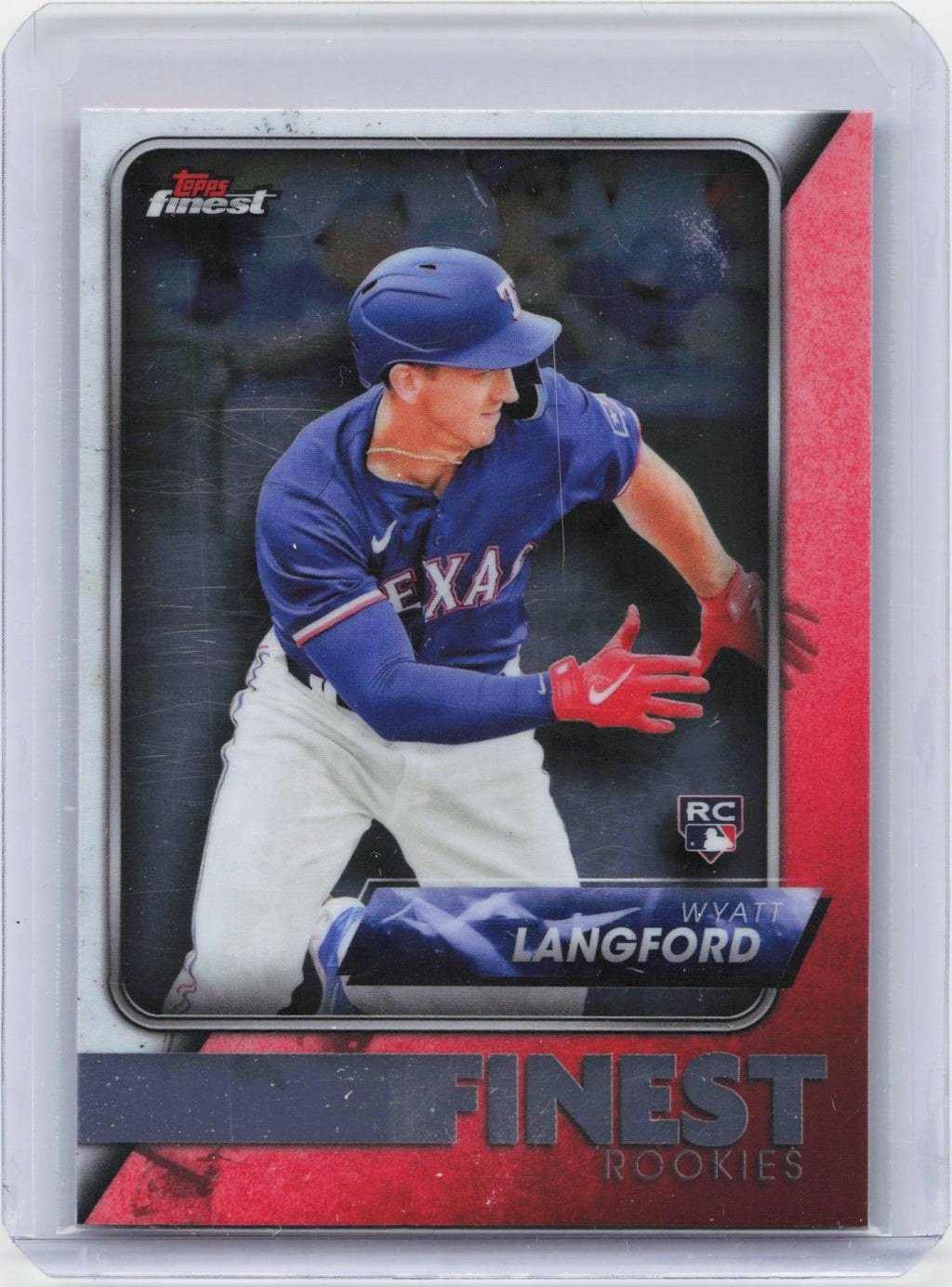 2024 Finest #FRD-19 Wyatt Langford Finest Rookies Design Variations