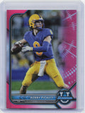 2021-22 Bowman University #91 Kenny Pickett Chrome Pink