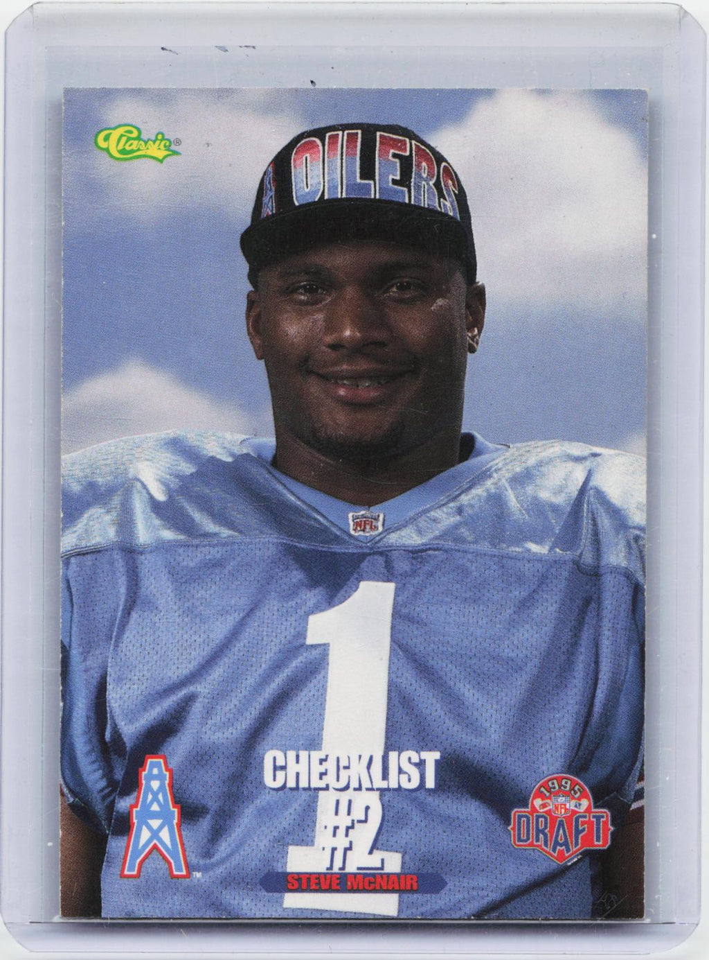 1995 Classic NFL Rookies #100 Steve McNair