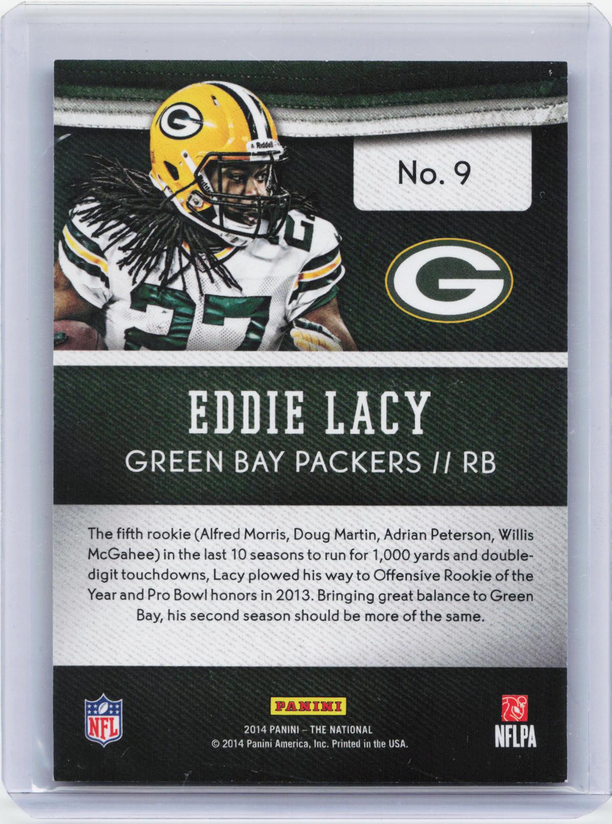 2014 Panini National Sports Collectors Convention Redemption #9 Eddie Lacy