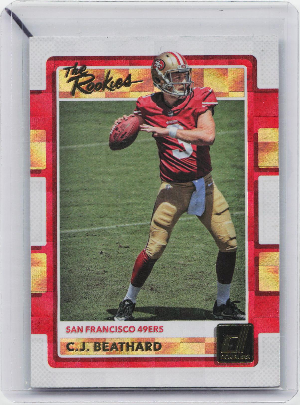 2017 Donruss #27 C.J. Beathard The Rookies