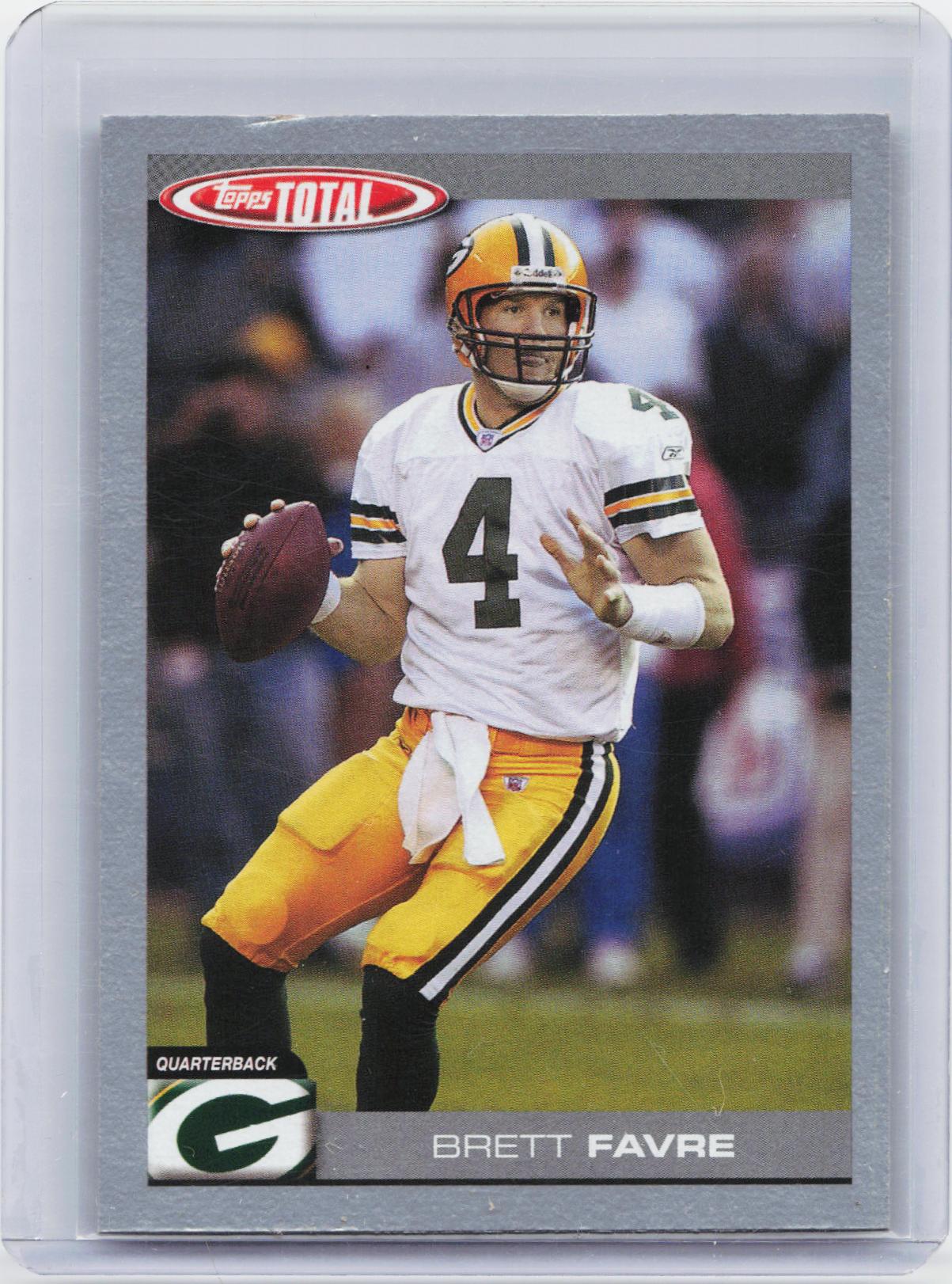 2004 Topps Total #125 Brett Favre Silver
