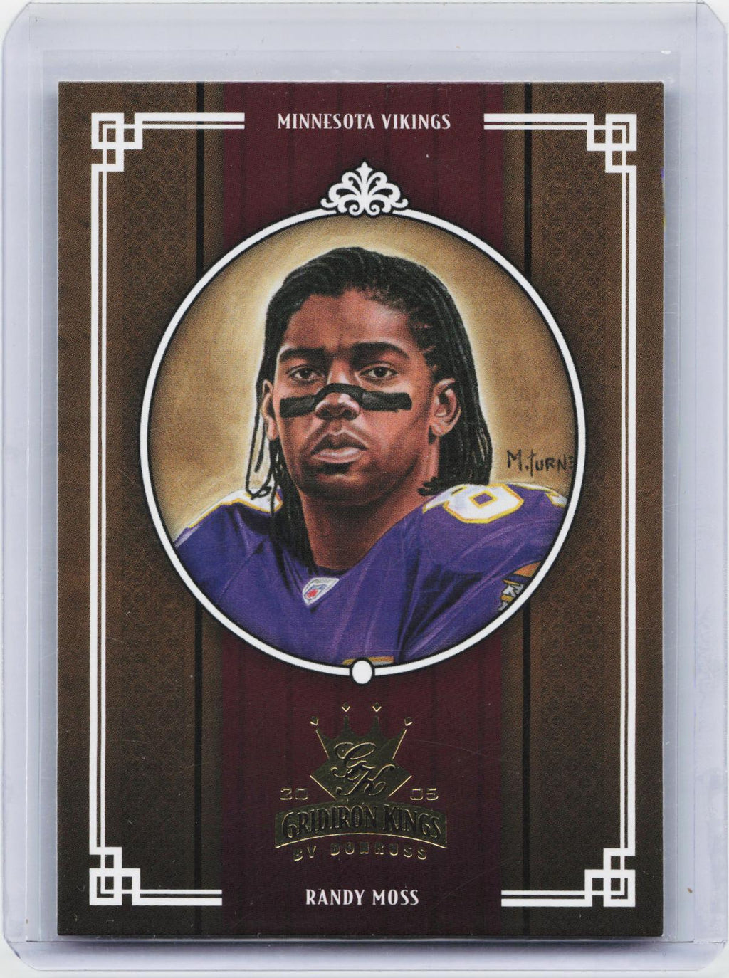 2005 Donruss Throwback Threads #GK-22 Randy Moss Gridiron Kings