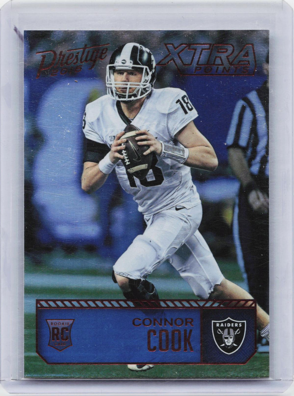 2016 Panini Prestige #204 Connor Cook Xtra Points Green