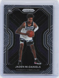 2020-21 Panini Prizm #277 Jaden McDaniels