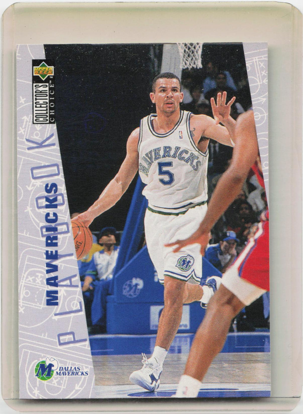 1996-97 Collector's Choice #372 Mavericks Playbook
