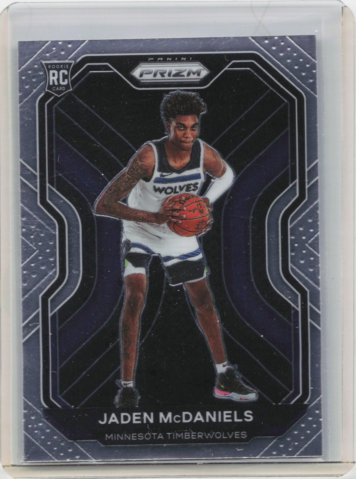 2020-21 Panini Prizm #277 Jaden McDaniels
