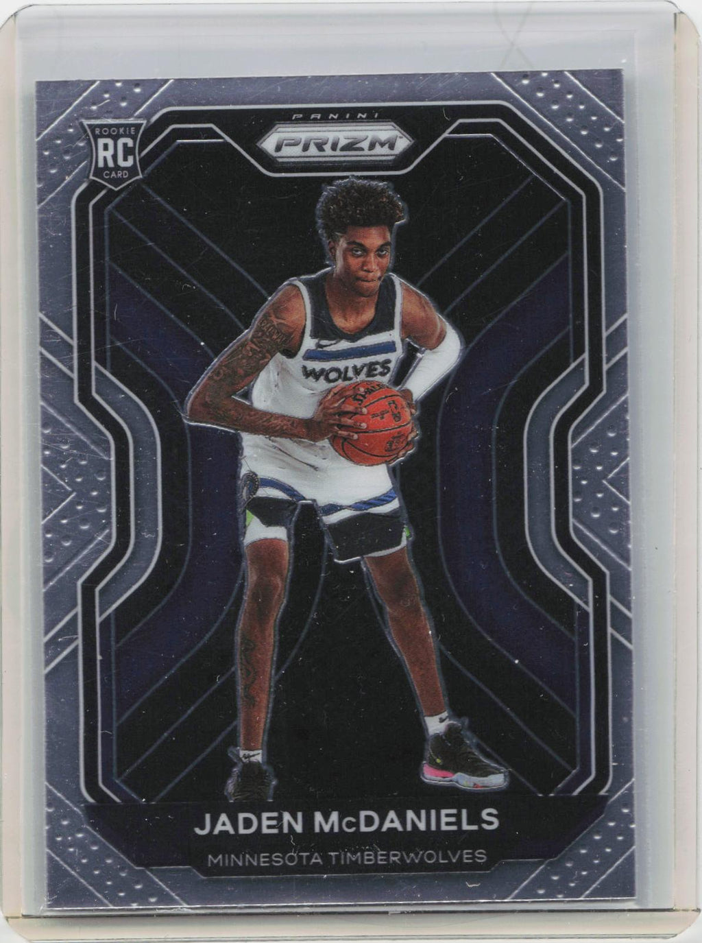 2020-21 Panini Prizm #277 Jaden McDaniels