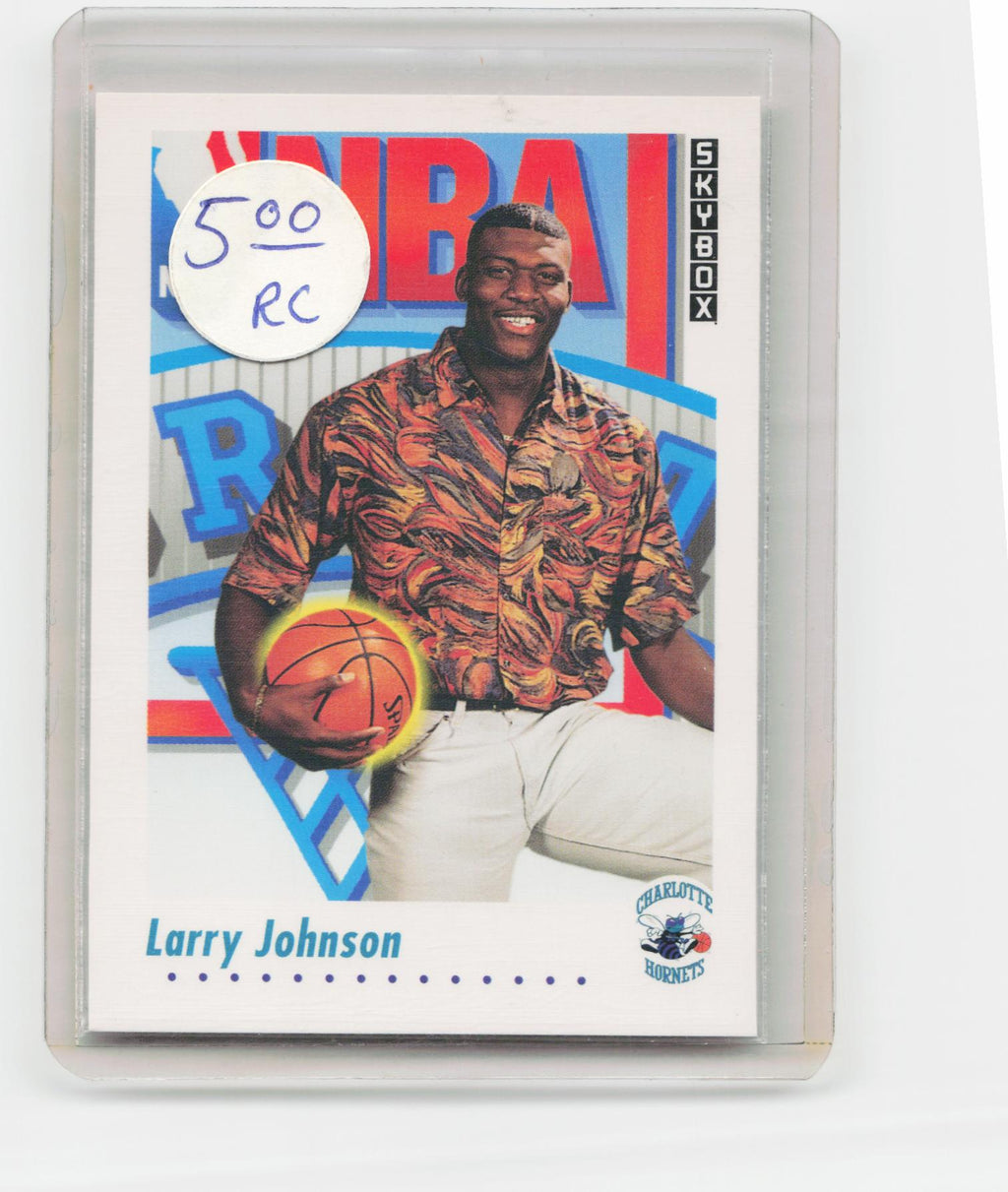 1991-92 SkyBox #513 Larry Johnson