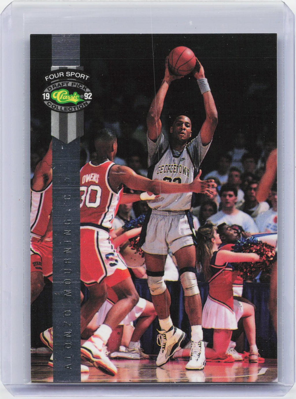 1992 Classic Four Sport #BC1 Alonzo Mourning Bonus Cards
