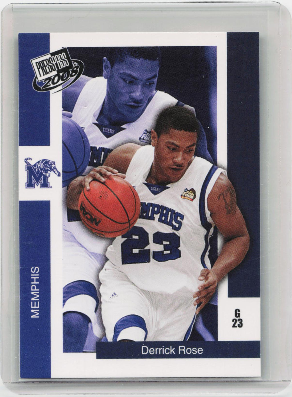 2008 Press Pass #WM-1 Derrick Rose Wal-Mart