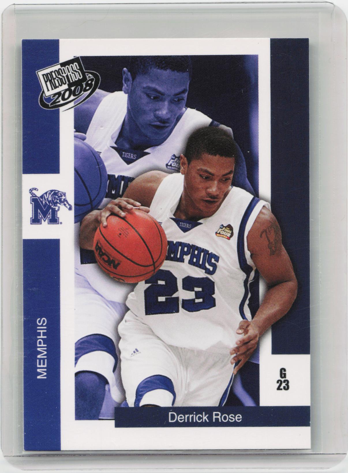 2008 Press Pass #WM-1 Derrick Rose Wal-Mart