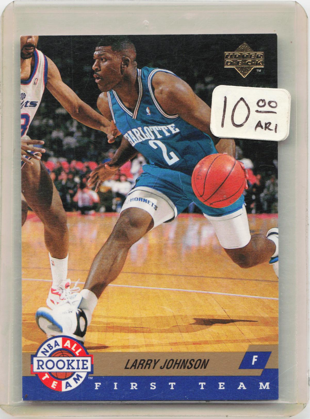 1992-93 Upper Deck #AR1 Larry Johnson All-Rookie Team