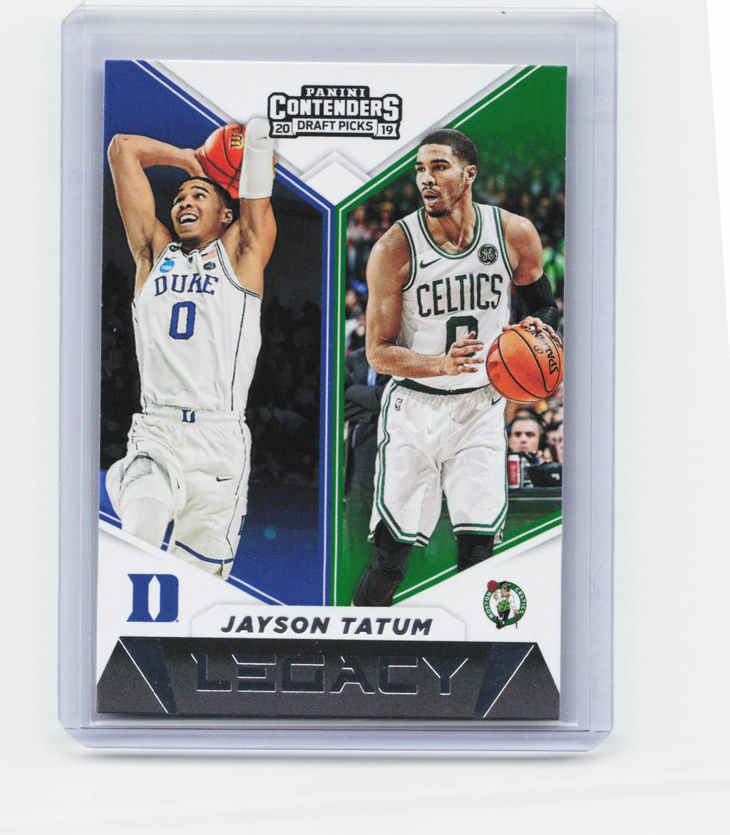 2019 Panini Contenders Draft Picks #25 Jayson Tatum Legacy