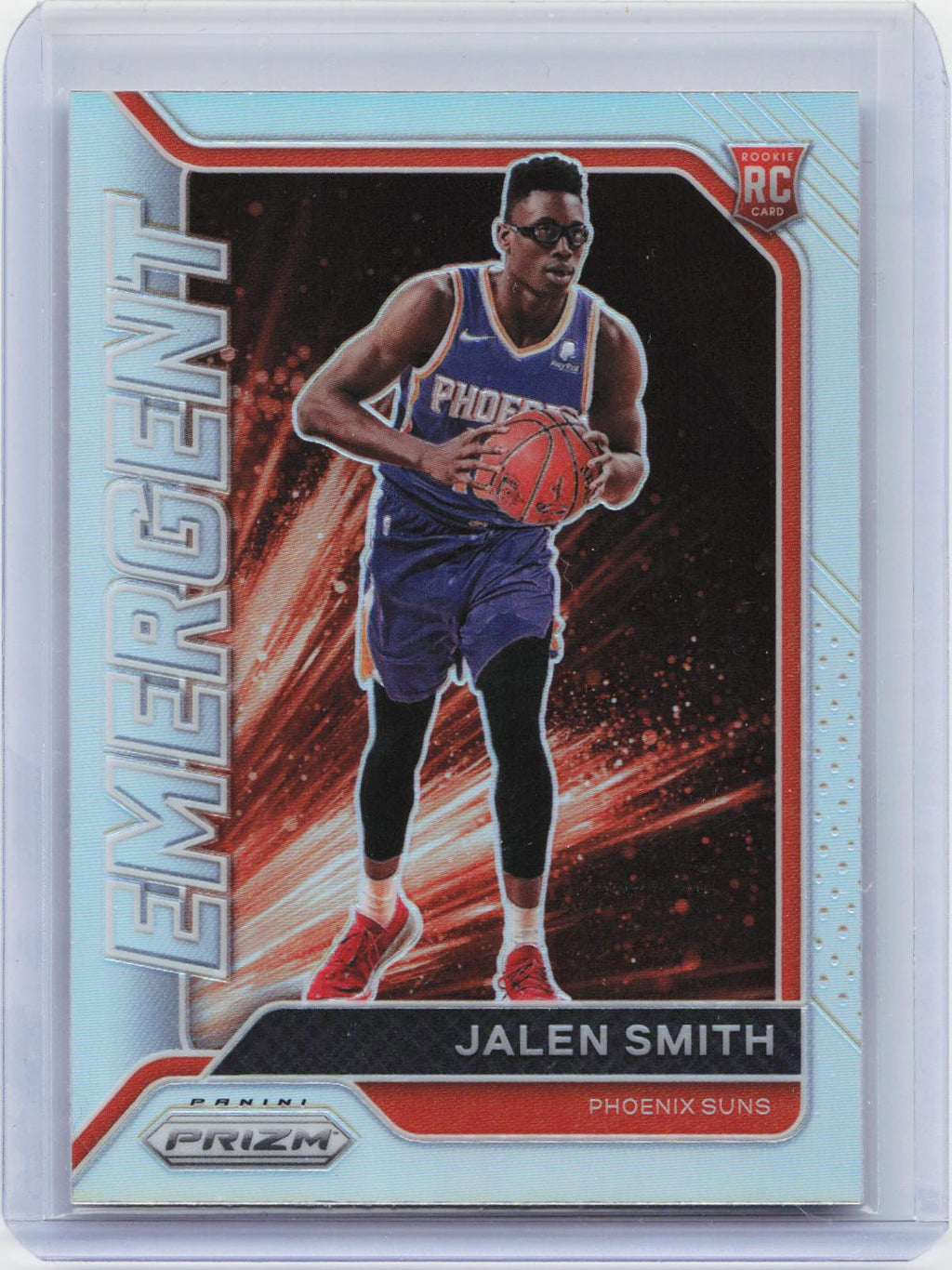 2020-21 Panini Prizm #9 Jalen Smith Emergent Prizms Silver