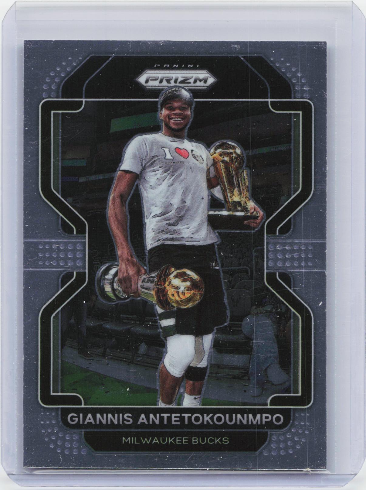 2021-22 Panini Prizm #1 Giannis Antetokounmpo