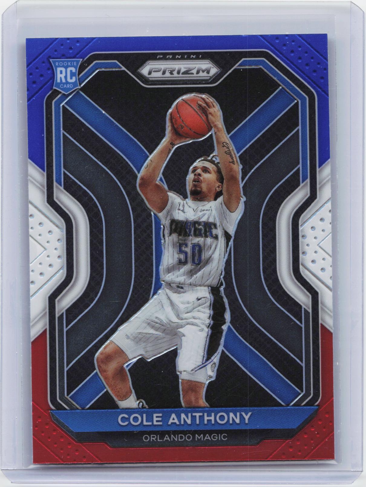 2020-21 Panini Prizm #292 Cole Anthony Green Prizms