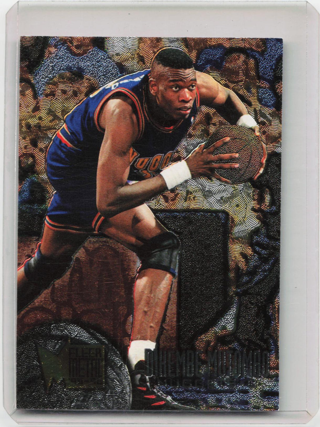 1995-96 Metal #25 Dikembe Mutombo