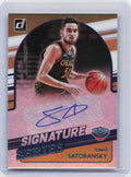 2021-22 Donruss #SS-TSK Tomas Satoransky Signature Series