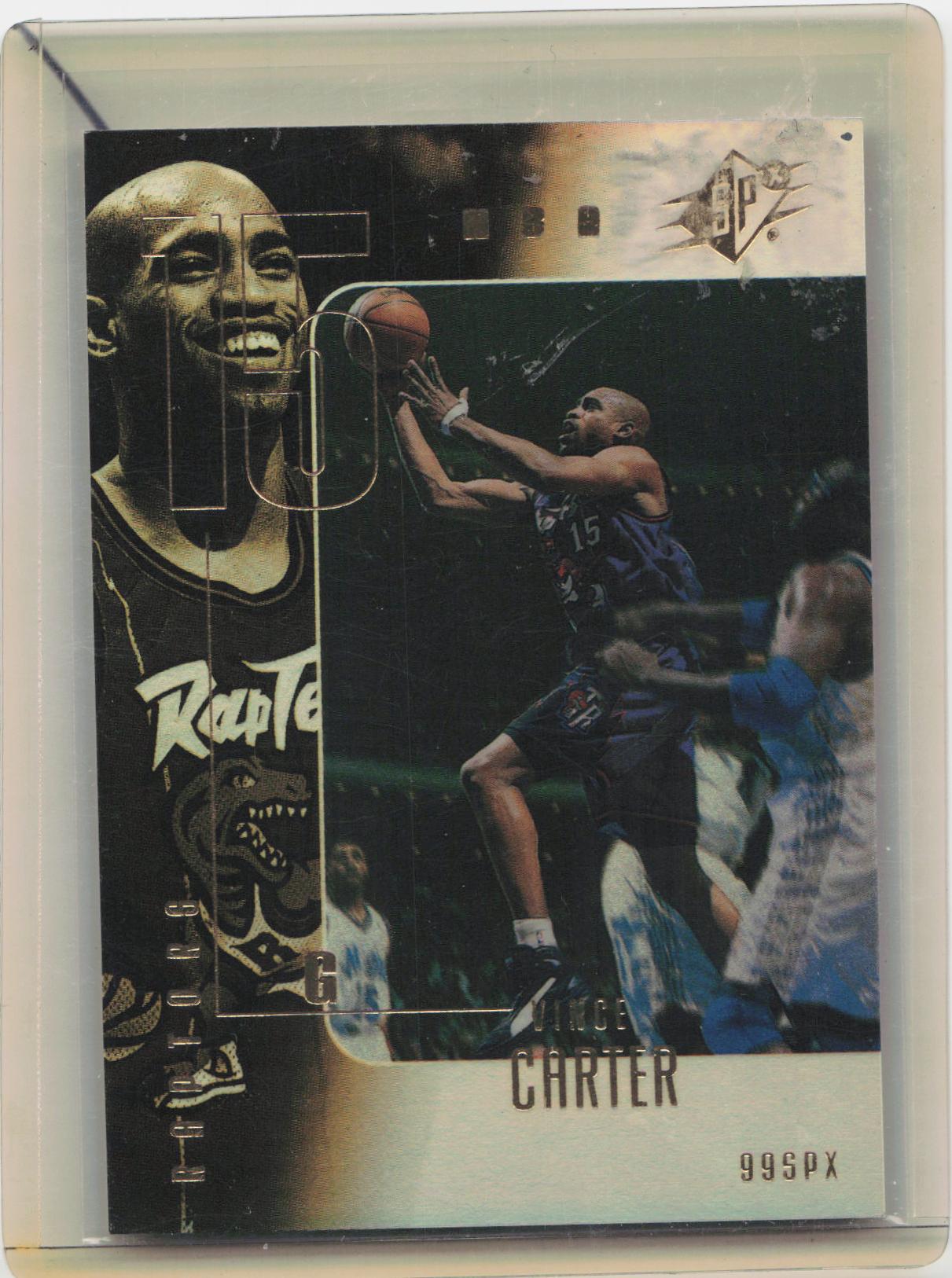 1999-00 SPx #80 Vince Carter