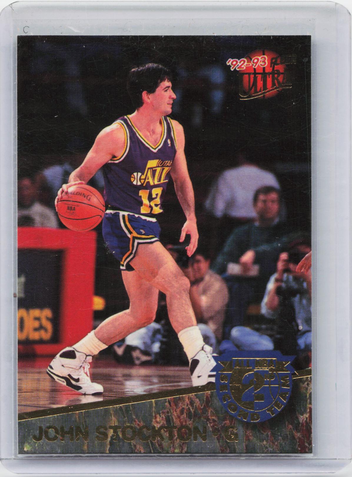 1992-93 Ultra #10 John Stockton All-NBA