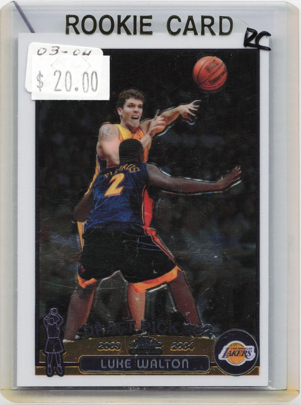 2003-04 Topps Chrome #142 Luke Walton